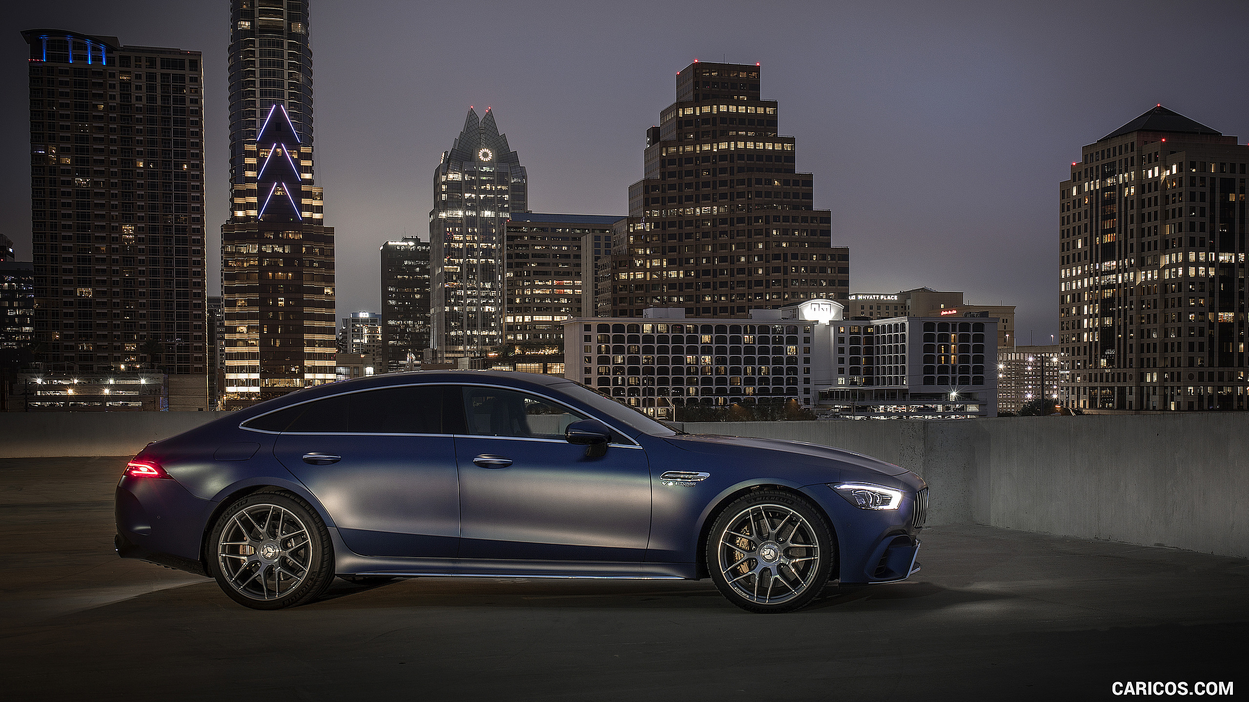 2019 Mercedes-AMG GT 63 S 4MATIC+ 4-Door Coupe - Side, #133 of 427