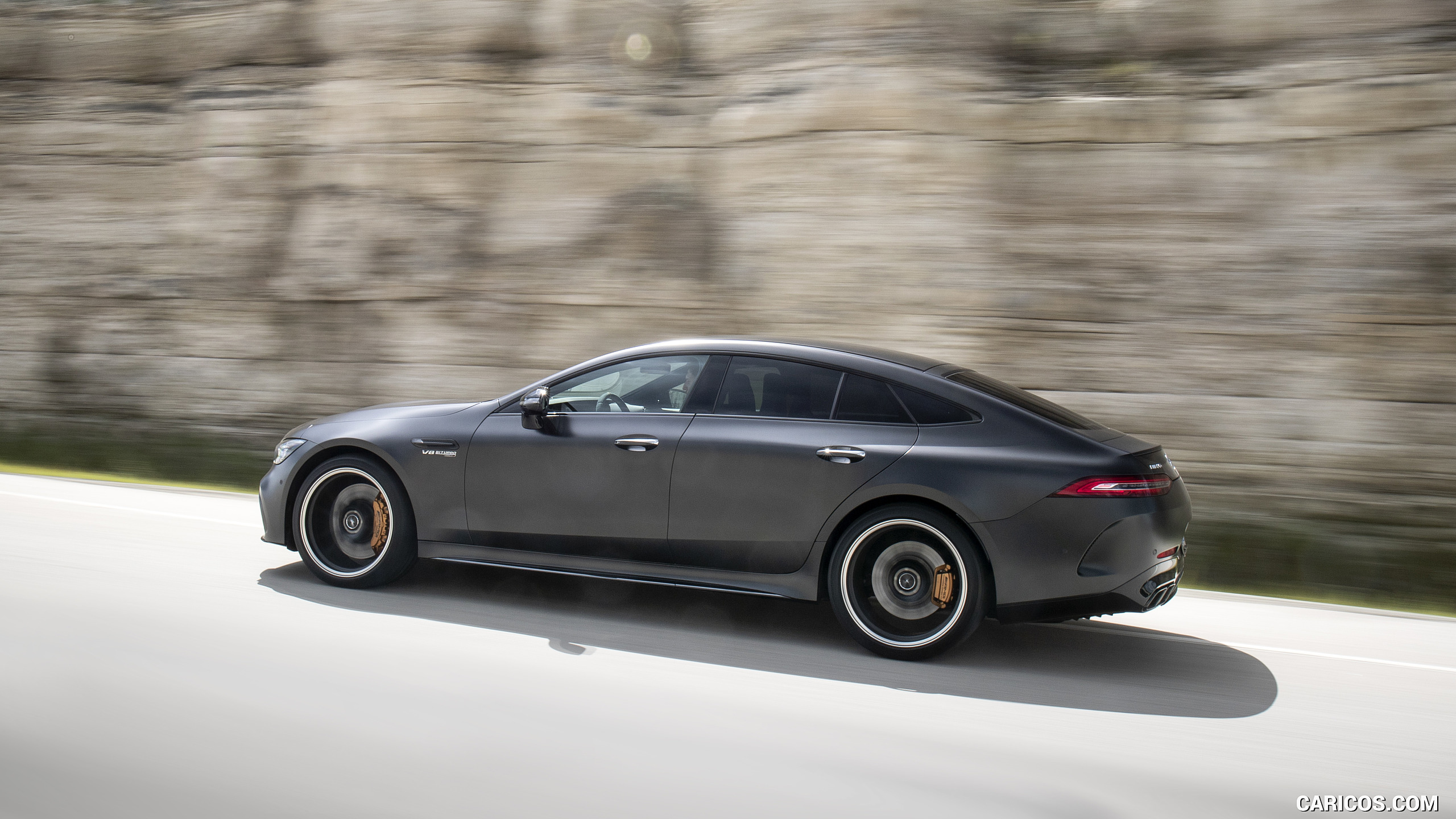 2019 Mercedes-AMG GT 63 S 4MATIC+ 4-Door Coupe - Side, #194 of 427