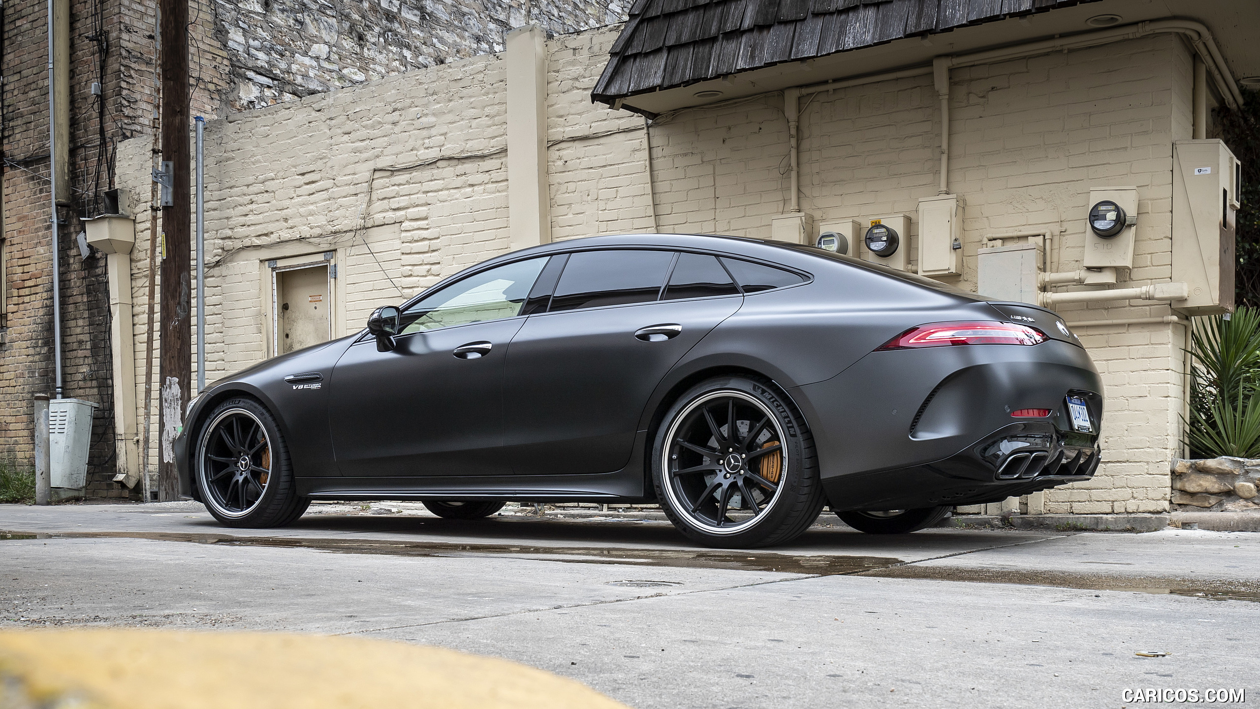 2019 Mercedes-AMG GT 63 S 4MATIC+ 4-Door Coupe - Side, #196 of 427