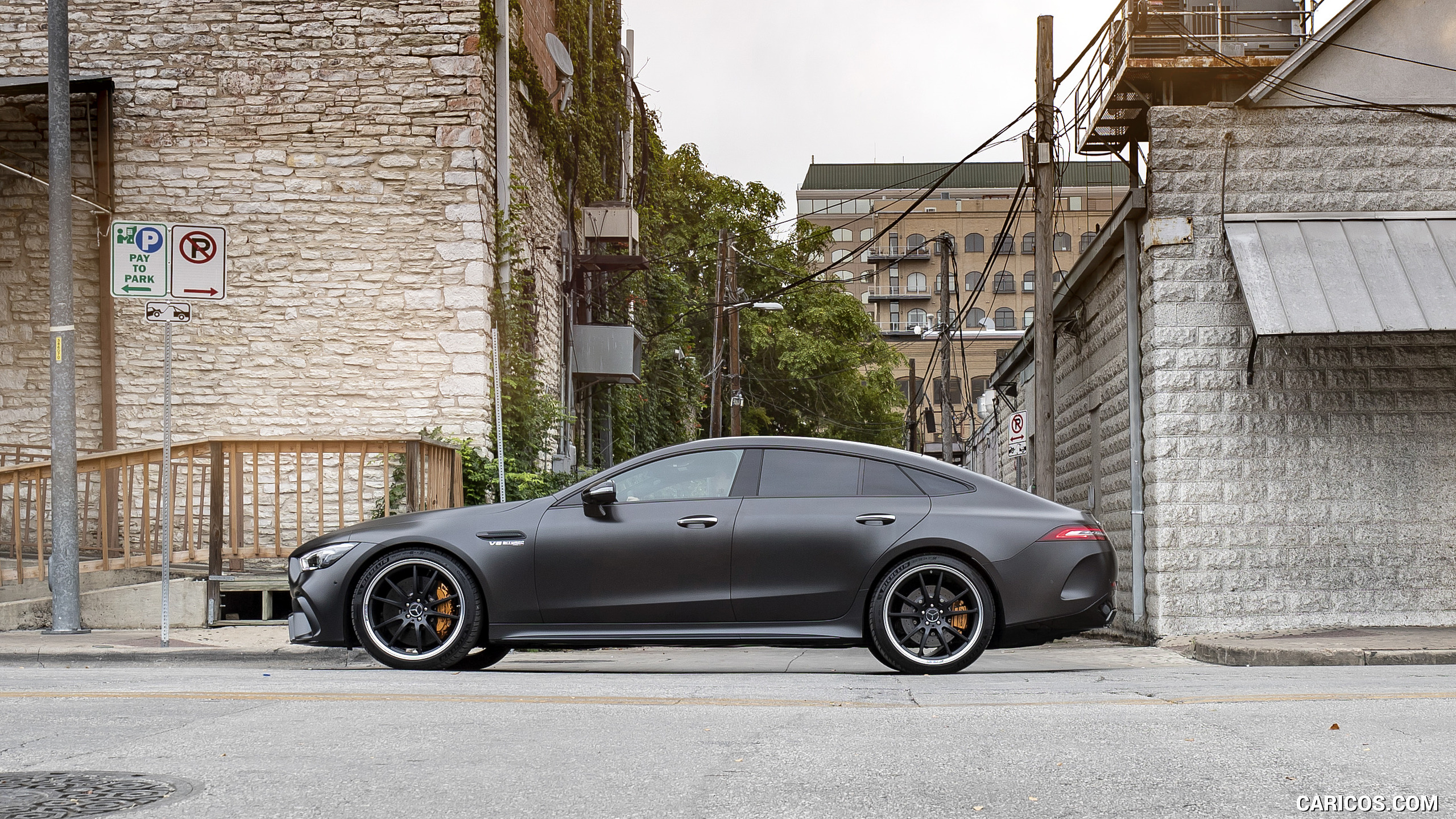 2019 Mercedes-AMG GT 63 S 4MATIC+ 4-Door Coupe - Side, #197 of 427