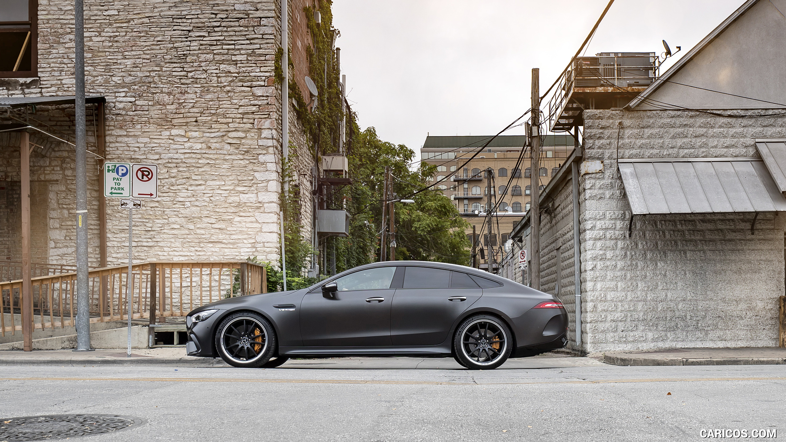 2019 Mercedes-AMG GT 63 S 4MATIC+ 4-Door Coupe - Side, #198 of 427