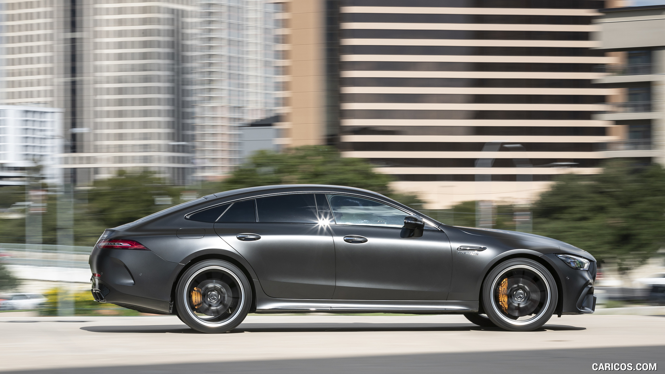 2019 Mercedes-AMG GT 63 S 4MATIC+ 4-Door Coupe - Side, #201 of 427