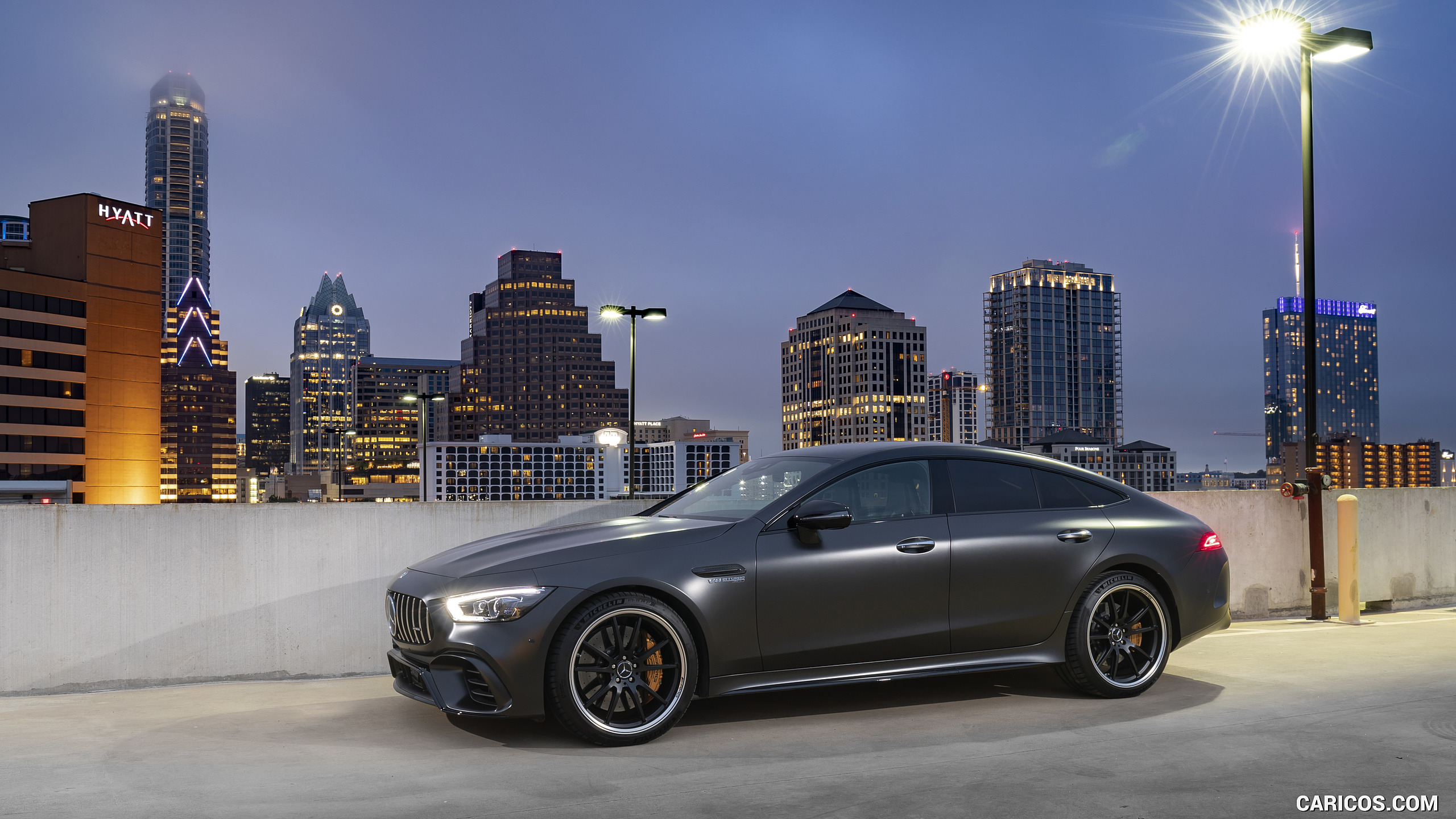 2019 Mercedes-AMG GT 63 S 4MATIC+ 4-Door Coupe - Side, #209 of 427