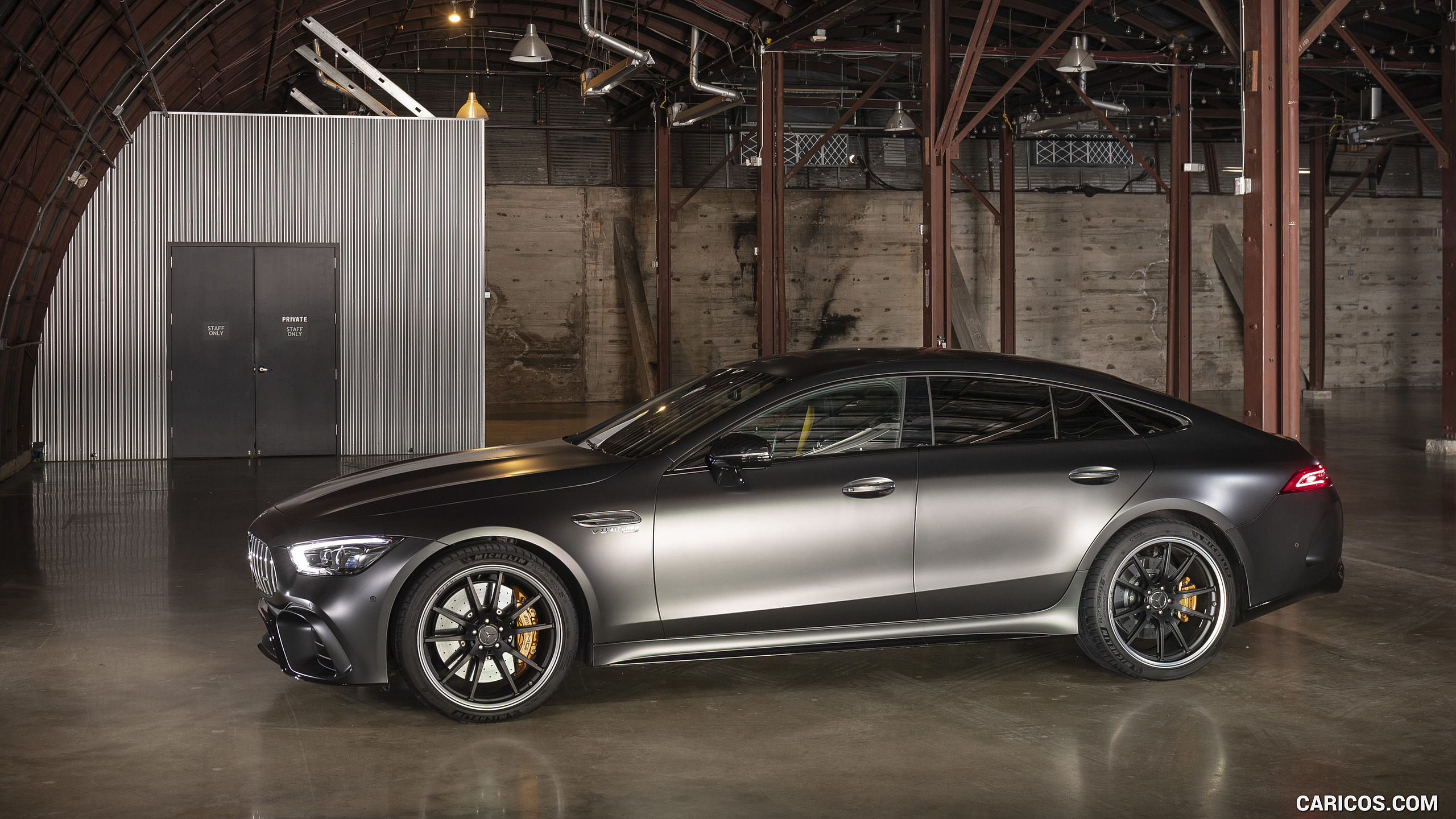 2019 Mercedes-AMG GT 63 S 4MATIC+ 4-Door Coupe - Side, #221 of 427