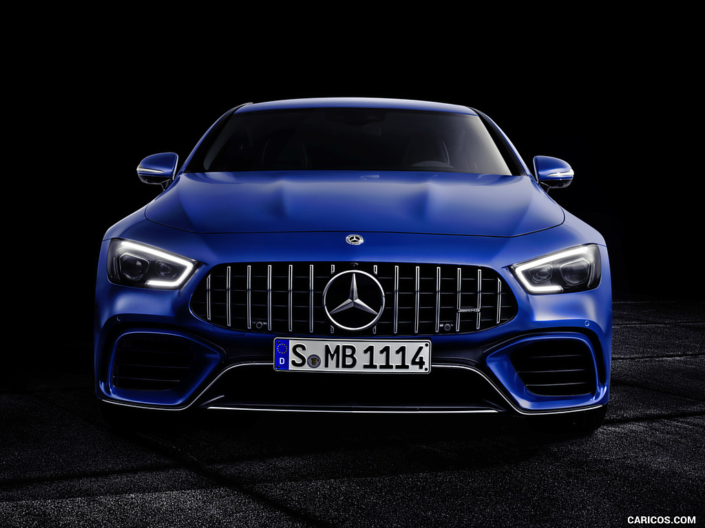 2019 Mercedes-AMG GT 63 S 4MATIC+ 4-Door Coupe (Color: Brilliant Blue Magno) - Front