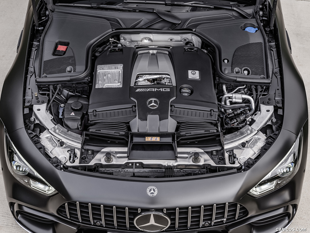 2019 Mercedes-AMG GT 63 S 4MATIC+ 4-Door Coupe (Color: Graphite Grey Magno) - Engine