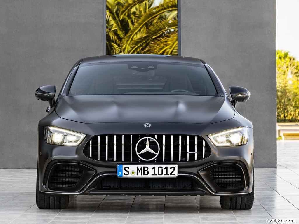 2019 Mercedes-AMG GT 63 S 4MATIC+ 4-Door Coupe (Color: Graphite Grey Magno) - Front