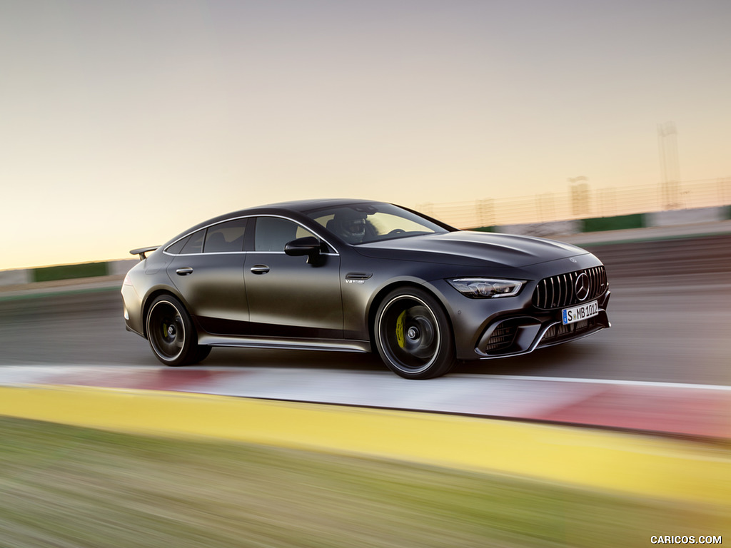 2019 Mercedes-AMG GT 63 S 4MATIC+ 4-Door Coupe (Color: Graphite Grey Magno) - Side