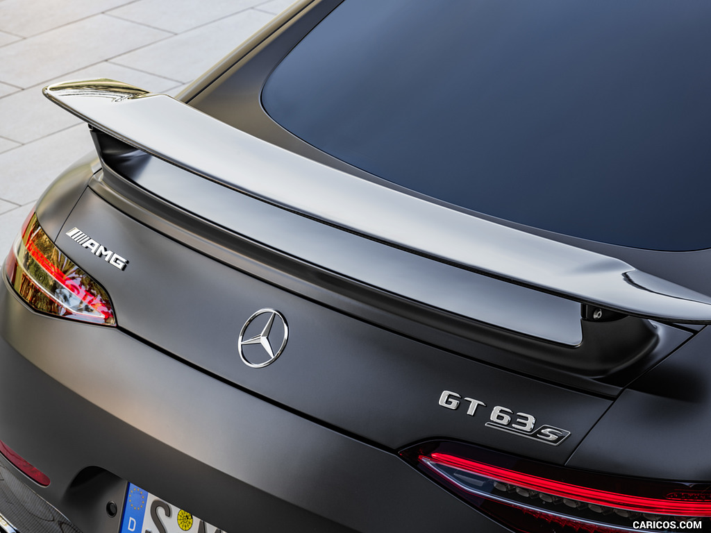 2019 Mercedes-AMG GT 63 S 4MATIC+ 4-Door Coupe (Color: Graphite Grey Magno) - Spoiler