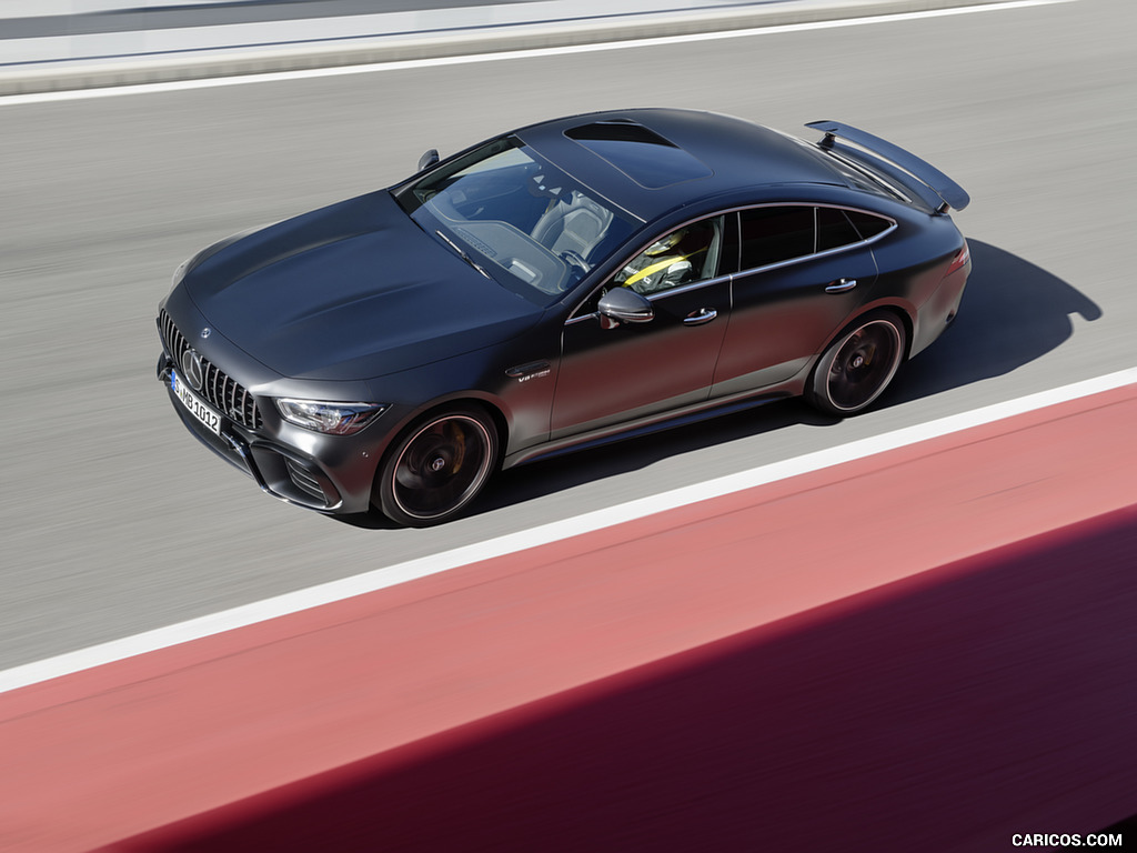 2019 Mercedes-AMG GT 63 S 4MATIC+ 4-Door Coupe (Color: Graphite Grey Magno) - Top