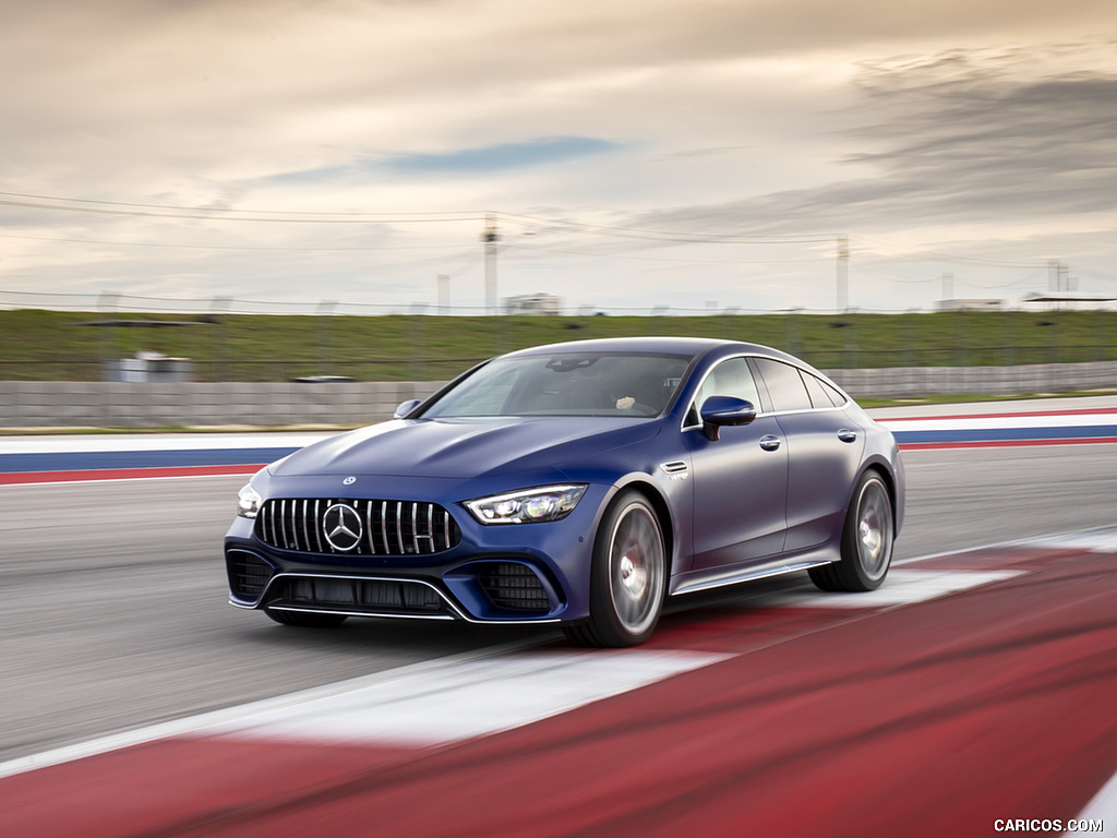 2019 Mercedes-AMG GT 63 S 4MATIC+ 4-Door Coupe - Front Three-Quarter