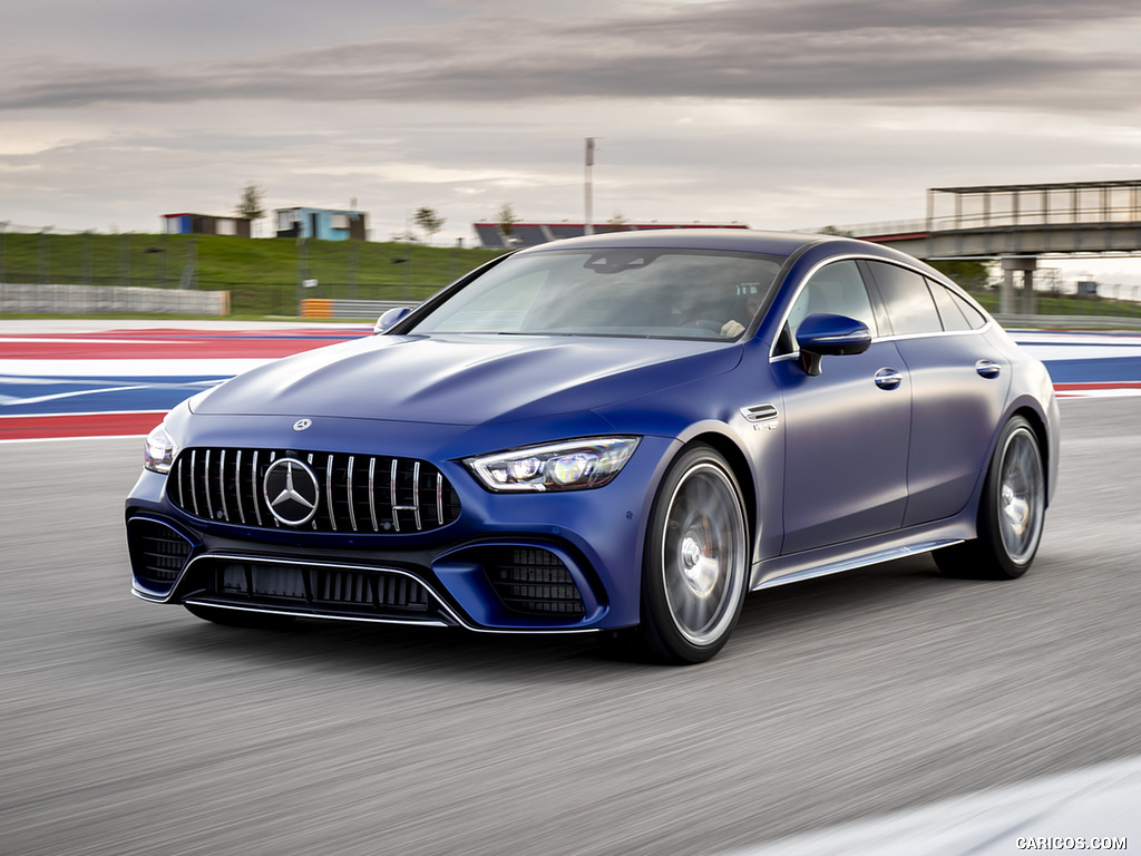 2019 Mercedes-AMG GT 63 S 4MATIC+ 4-Door Coupe - Front Three-Quarter