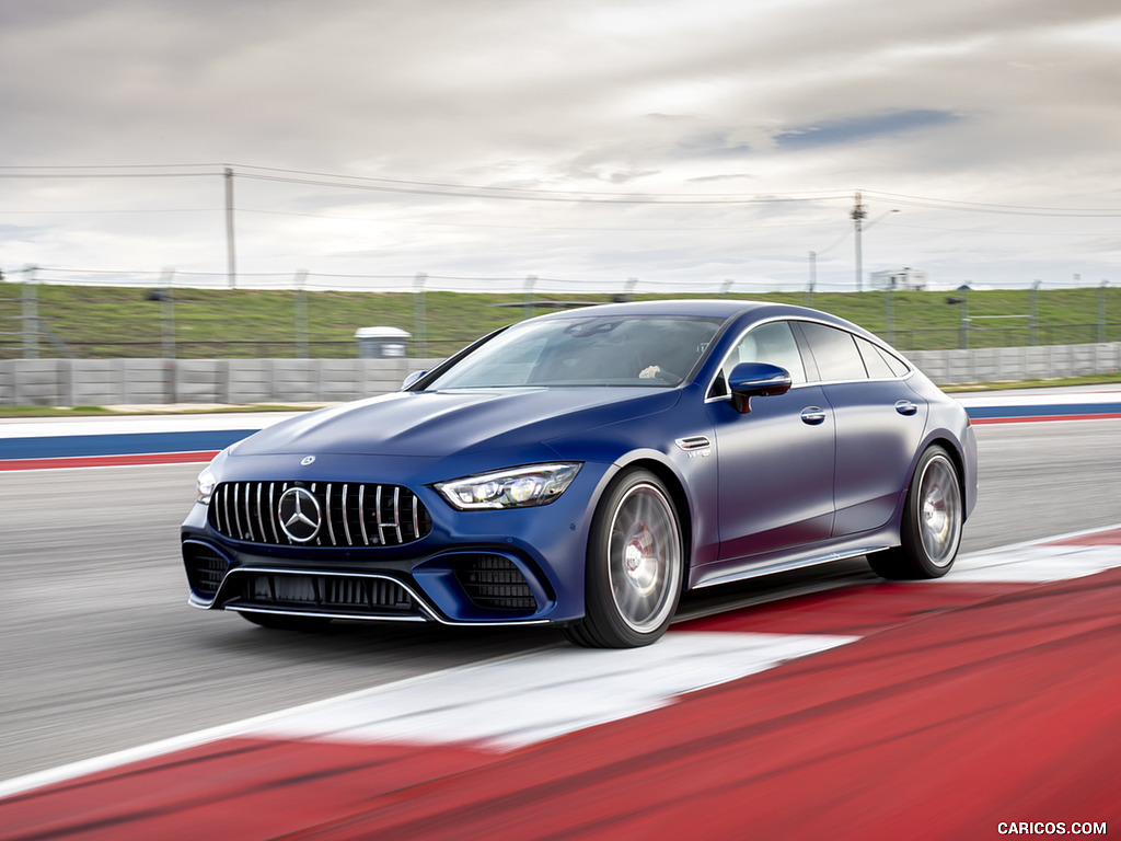 2019 Mercedes-AMG GT 63 S 4MATIC+ 4-Door Coupe - Front Three-Quarter