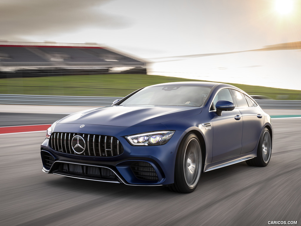 2019 Mercedes-AMG GT 63 S 4MATIC+ 4-Door Coupe - Front Three-Quarter