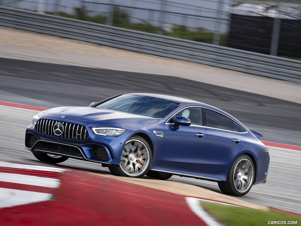 2019 Mercedes-AMG GT 63 S 4MATIC+ 4-Door Coupe - Front Three-Quarter