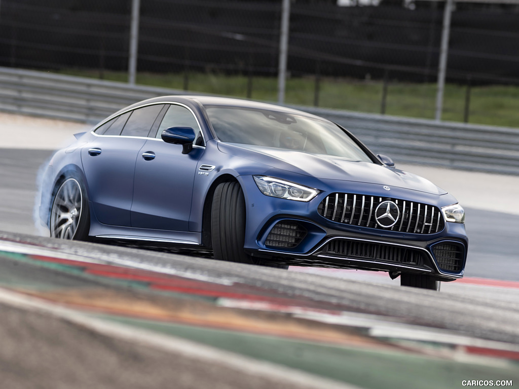 2019 Mercedes-AMG GT 63 S 4MATIC+ 4-Door Coupe - Front Three-Quarter