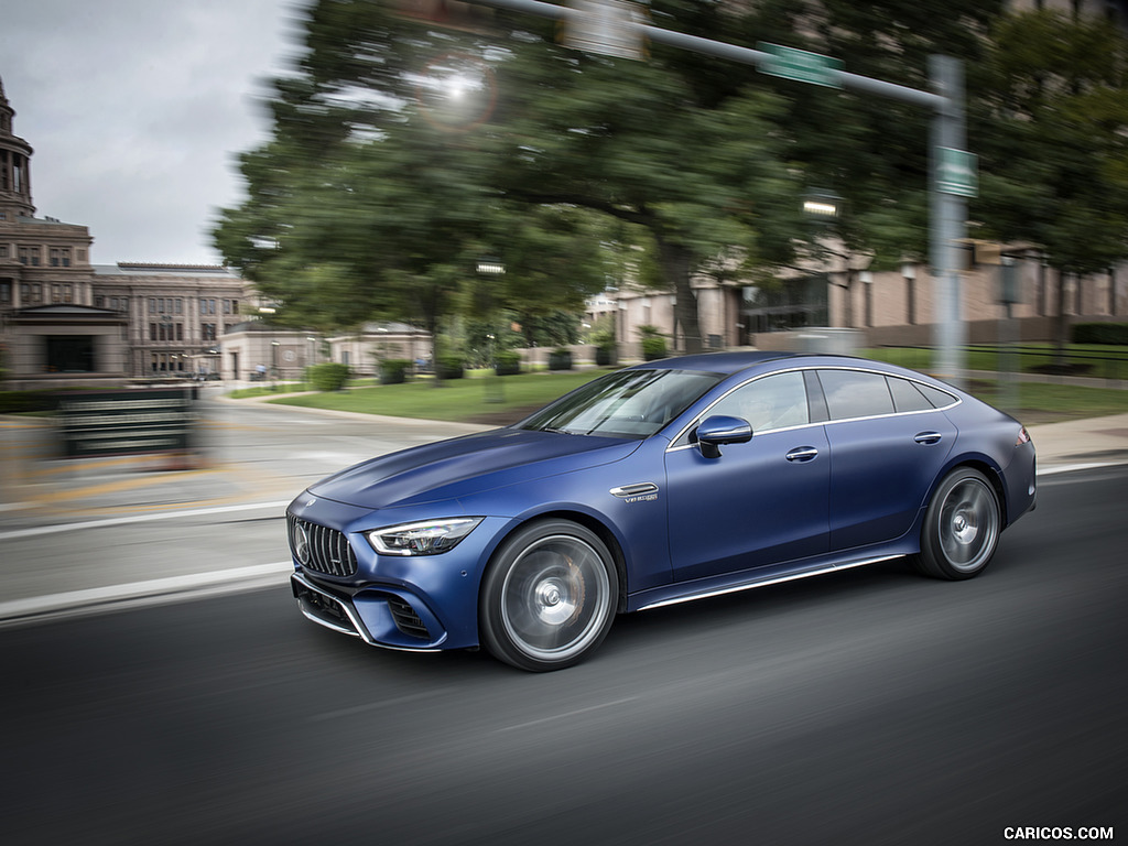 2019 Mercedes-AMG GT 63 S 4MATIC+ 4-Door Coupe - Front Three-Quarter