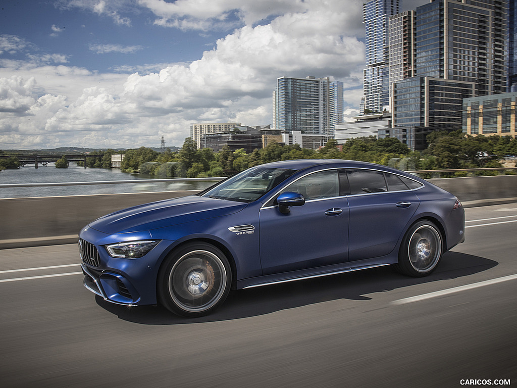 2019 Mercedes-AMG GT 63 S 4MATIC+ 4-Door Coupe - Front Three-Quarter