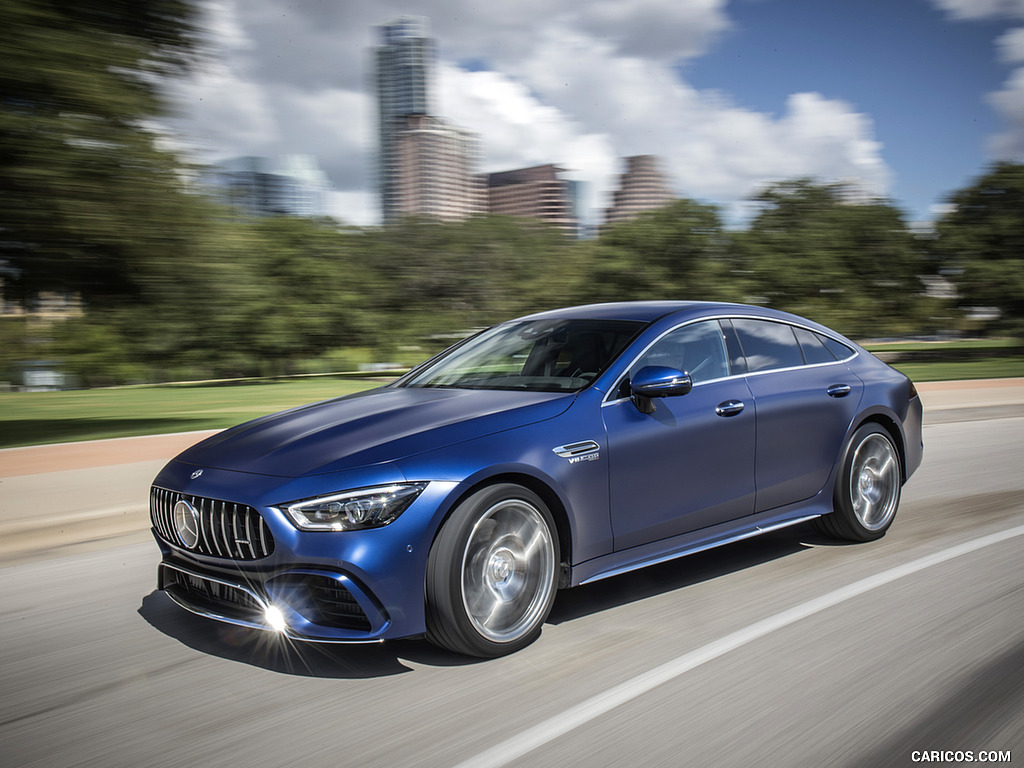 2019 Mercedes-AMG GT 63 S 4MATIC+ 4-Door Coupe - Front Three-Quarter