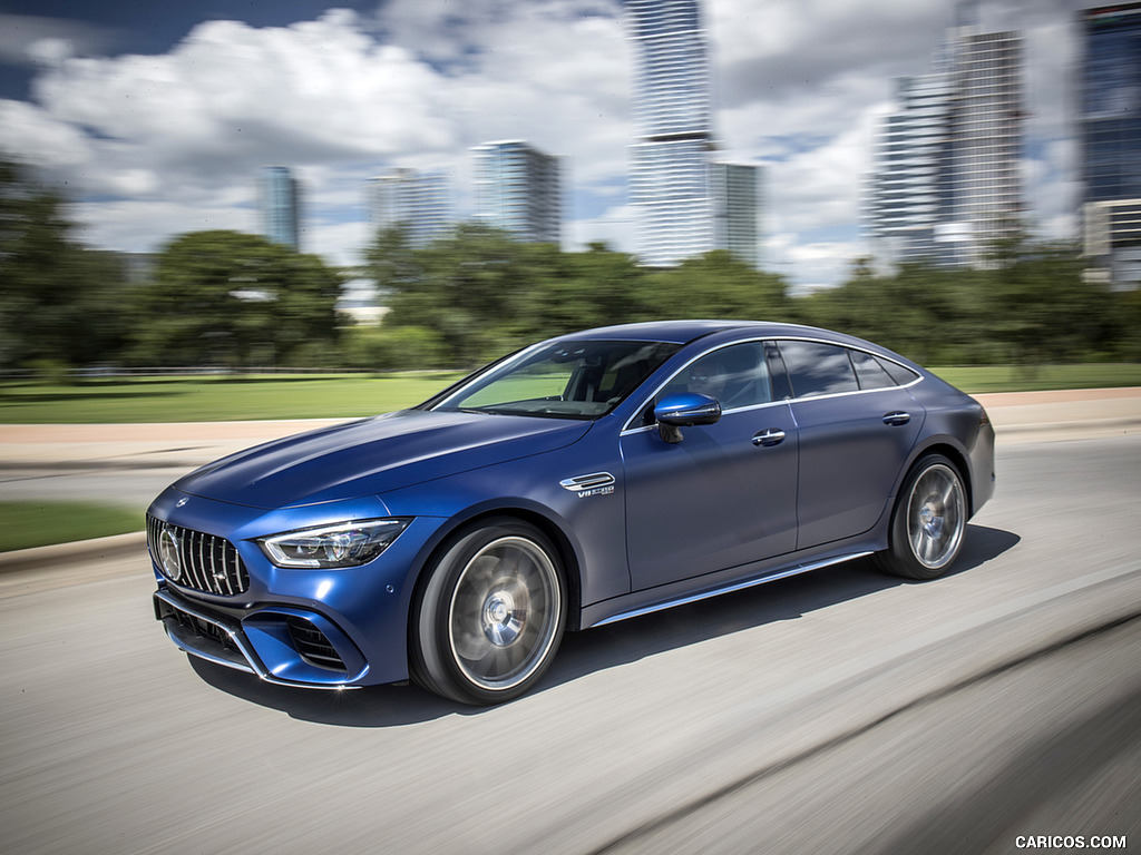 2019 Mercedes-AMG GT 63 S 4MATIC+ 4-Door Coupe - Front Three-Quarter