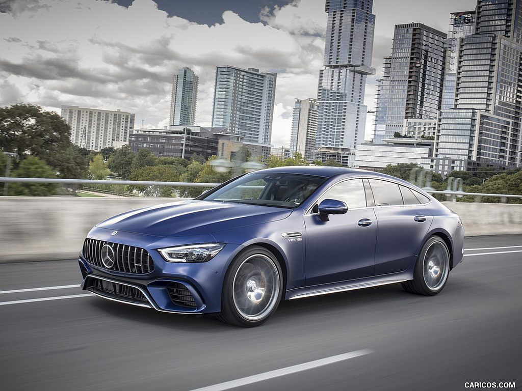 2019 Mercedes-AMG GT 63 S 4MATIC+ 4-Door Coupe - Front Three-Quarter