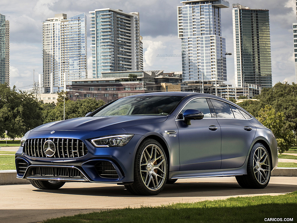 2019 Mercedes-AMG GT 63 S 4MATIC+ 4-Door Coupe - Front Three-Quarter