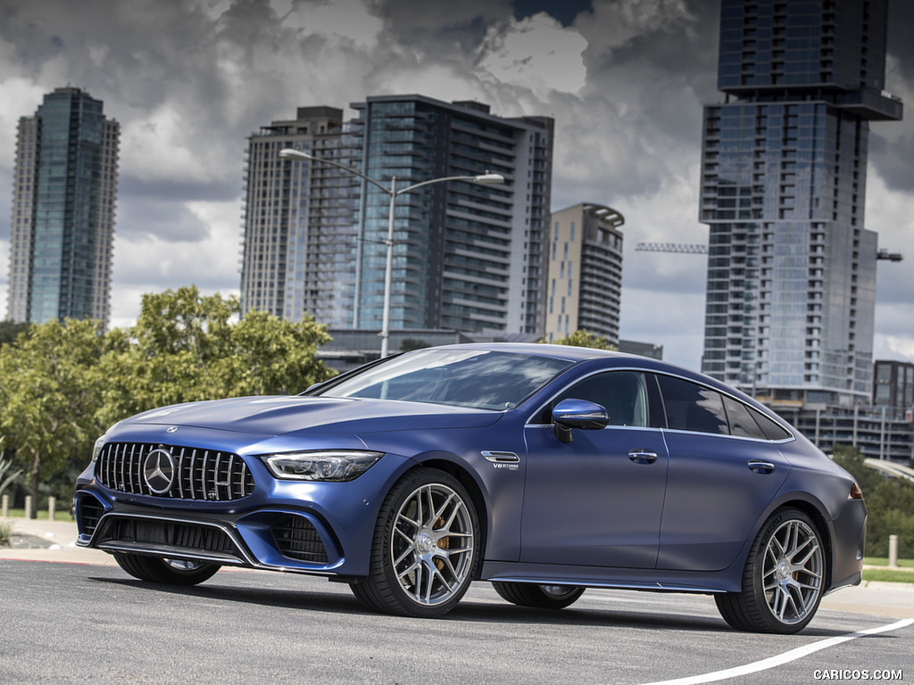 2019 Mercedes-AMG GT 63 S 4MATIC+ 4-Door Coupe - Front Three-Quarter