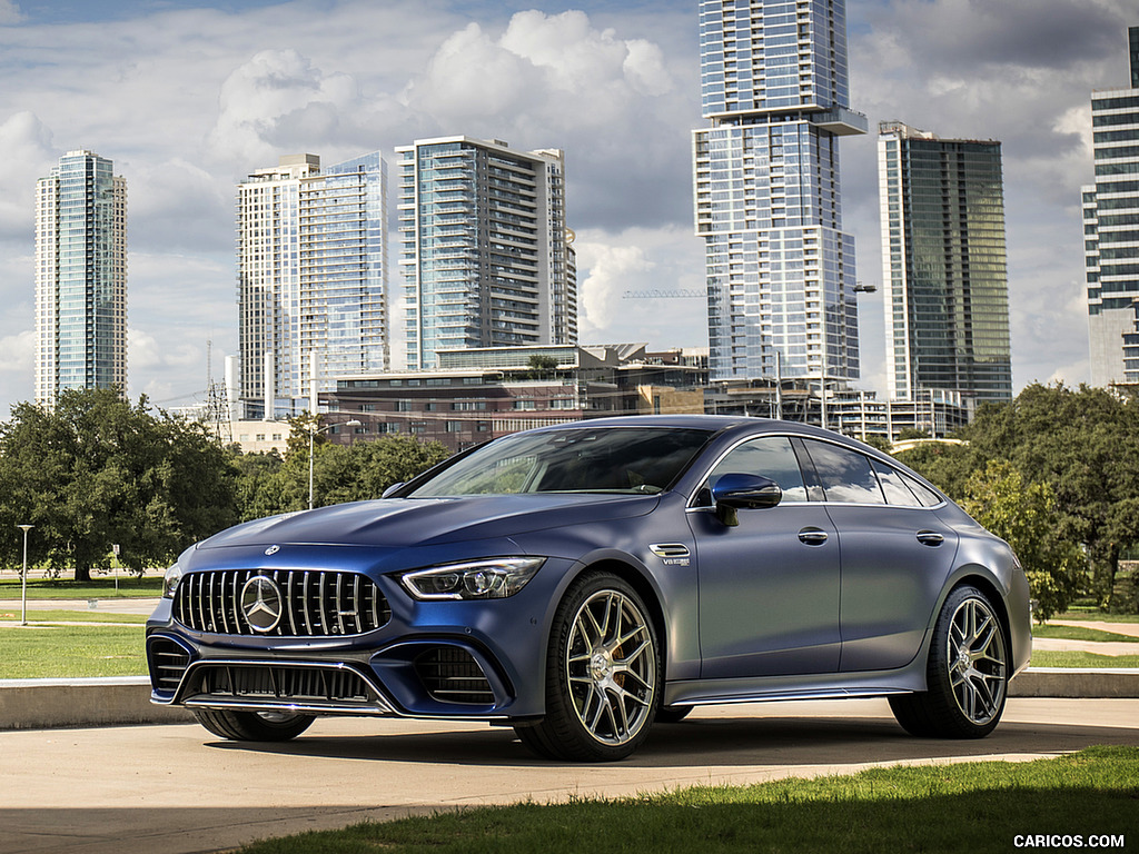 2019 Mercedes-AMG GT 63 S 4MATIC+ 4-Door Coupe - Front Three-Quarter