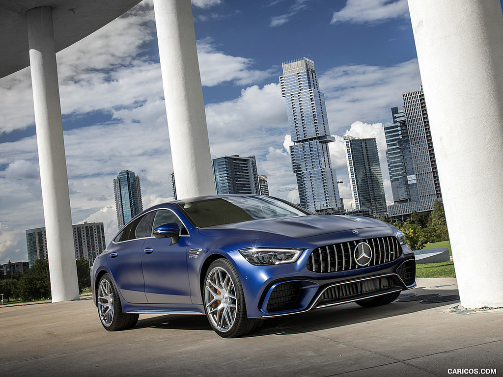 2019 Mercedes-AMG GT 63 S 4MATIC+ 4-Door Coupe - Front Three-Quarter