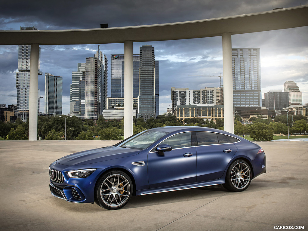 2019 Mercedes-AMG GT 63 S 4MATIC+ 4-Door Coupe - Front Three-Quarter