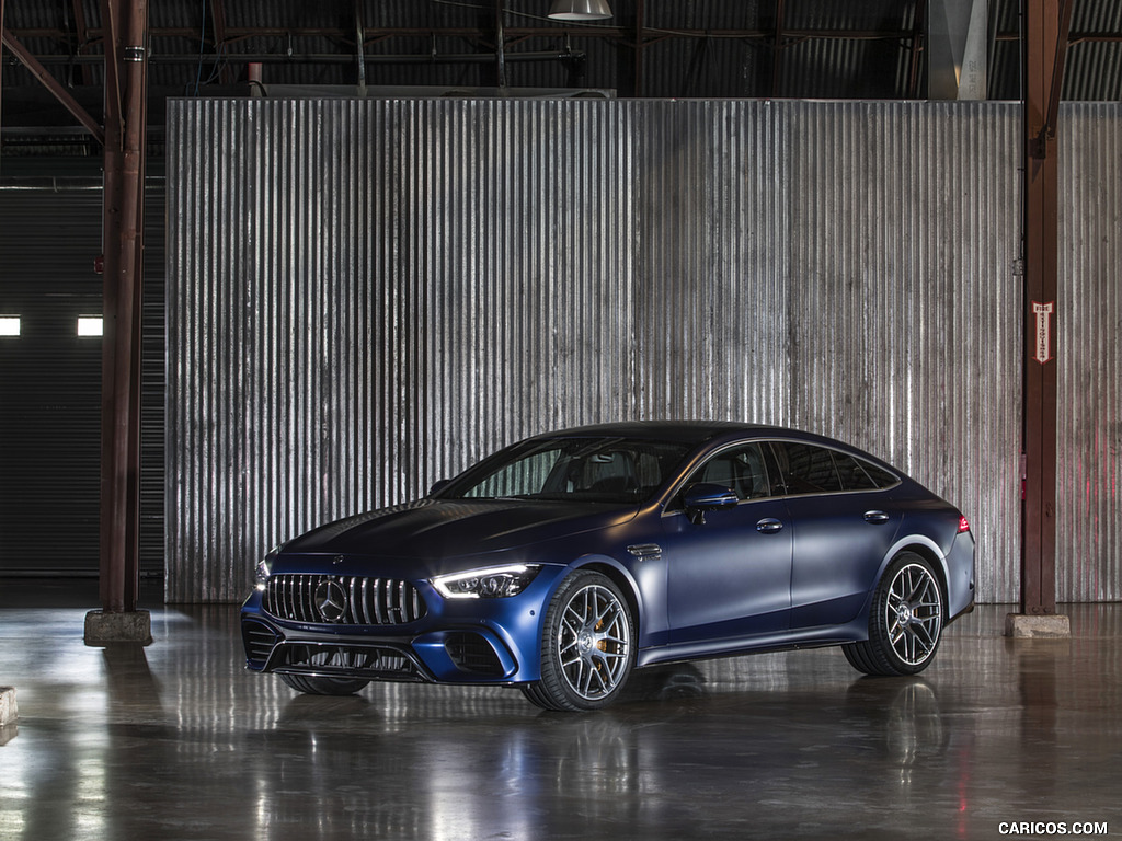 2019 Mercedes-AMG GT 63 S 4MATIC+ 4-Door Coupe - Front Three-Quarter