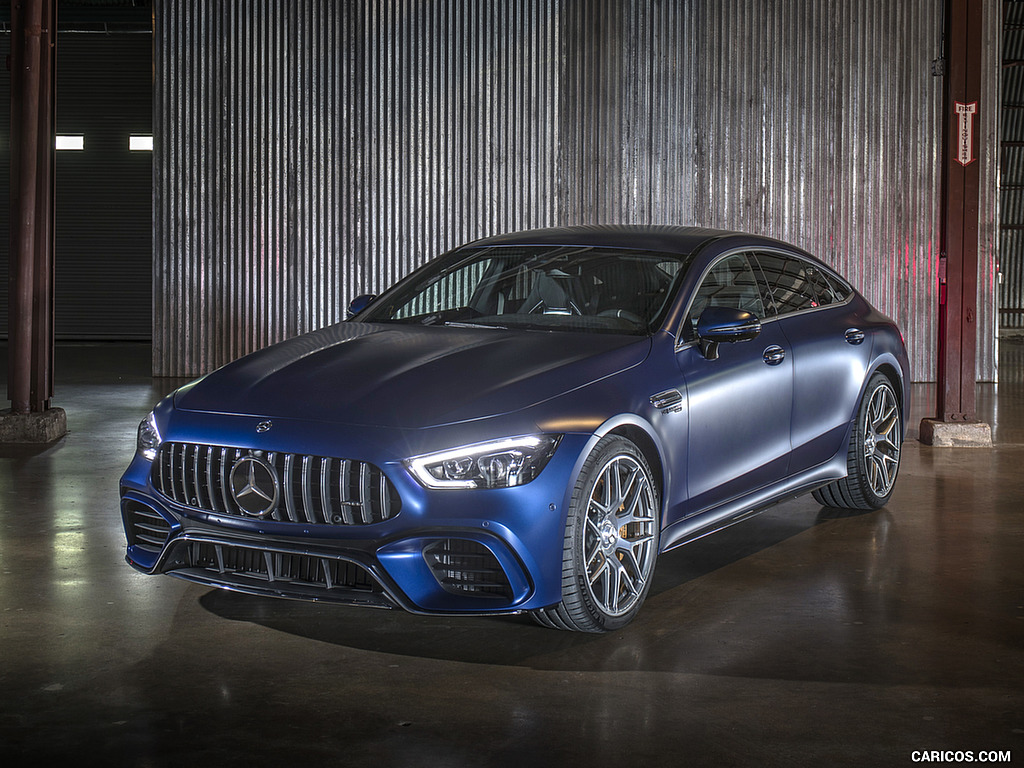 2019 Mercedes-AMG GT 63 S 4MATIC+ 4-Door Coupe - Front Three-Quarter