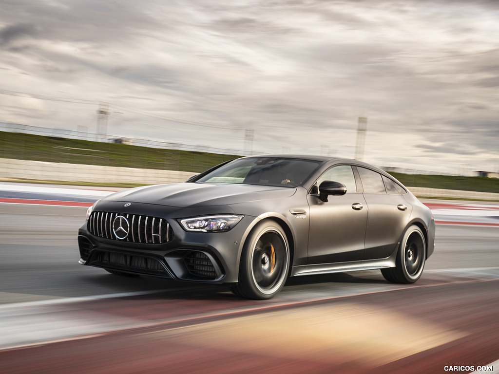 2019 Mercedes-AMG GT 63 S 4MATIC+ 4-Door Coupe - Front Three-Quarter