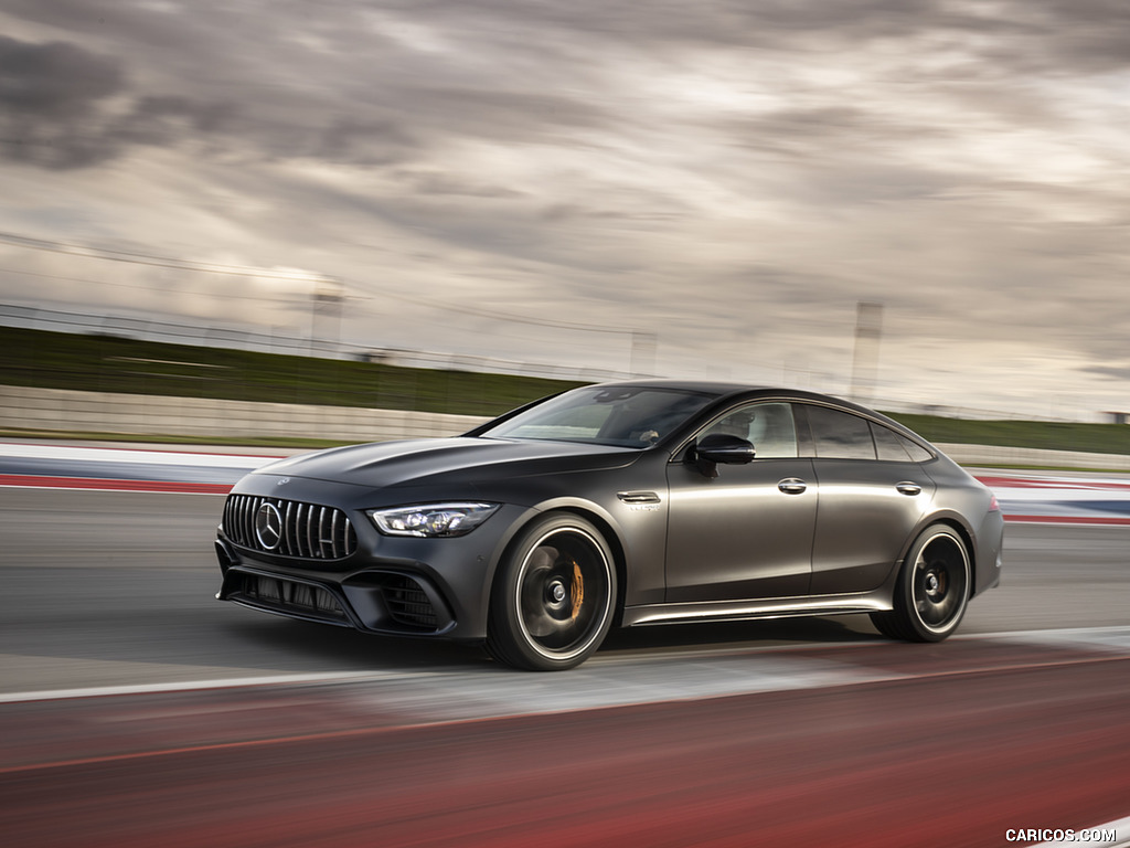 2019 Mercedes-AMG GT 63 S 4MATIC+ 4-Door Coupe - Front Three-Quarter