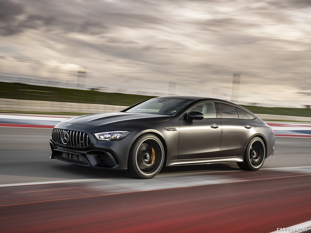 2019 Mercedes-AMG GT 63 S 4MATIC+ 4-Door Coupe - Front Three-Quarter