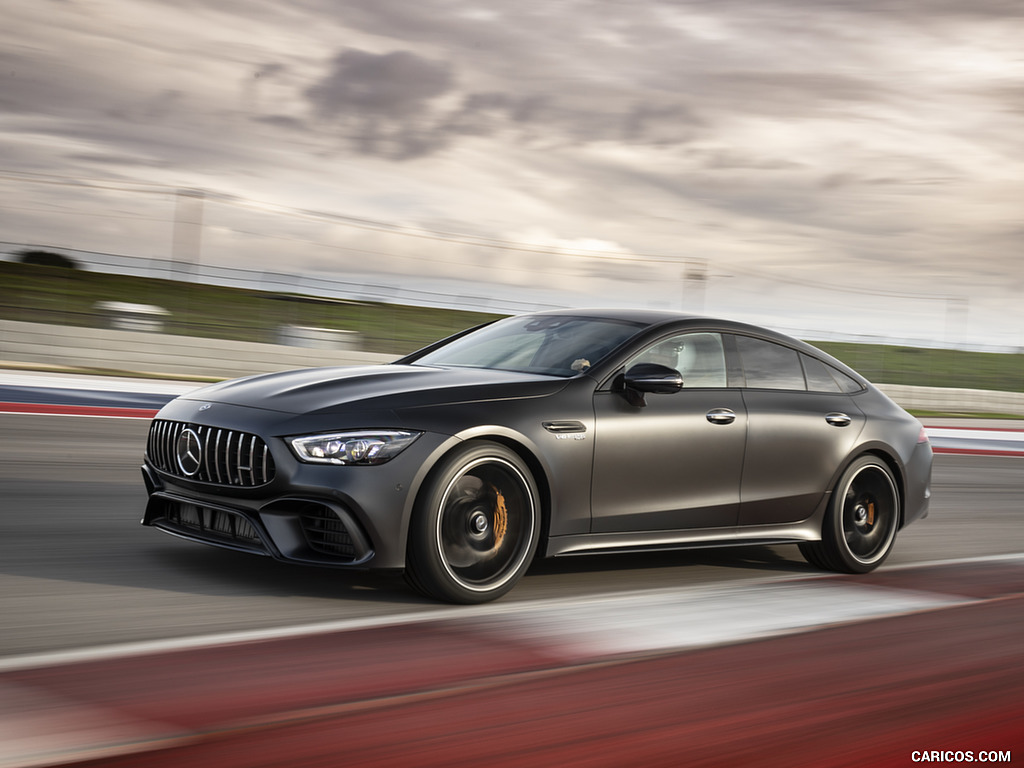 2019 Mercedes-AMG GT 63 S 4MATIC+ 4-Door Coupe - Front Three-Quarter