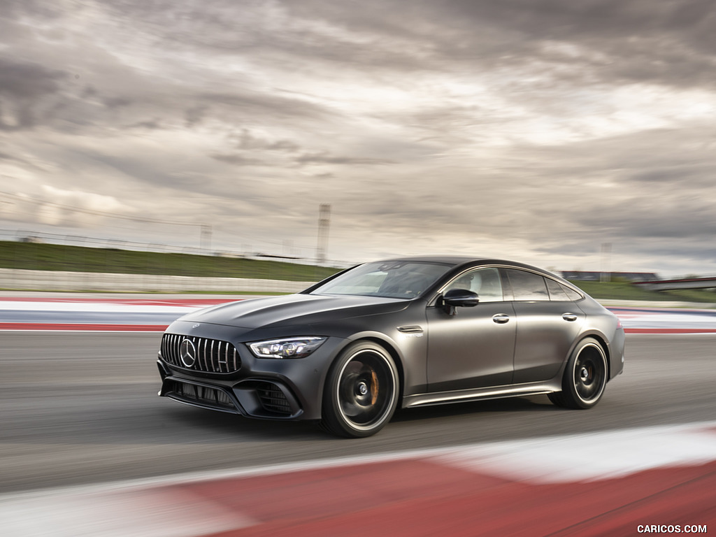 2019 Mercedes-AMG GT 63 S 4MATIC+ 4-Door Coupe - Front Three-Quarter