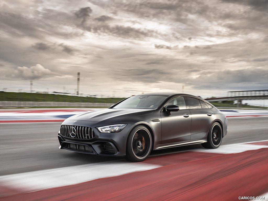 2019 Mercedes-AMG GT 63 S 4MATIC+ 4-Door Coupe - Front Three-Quarter