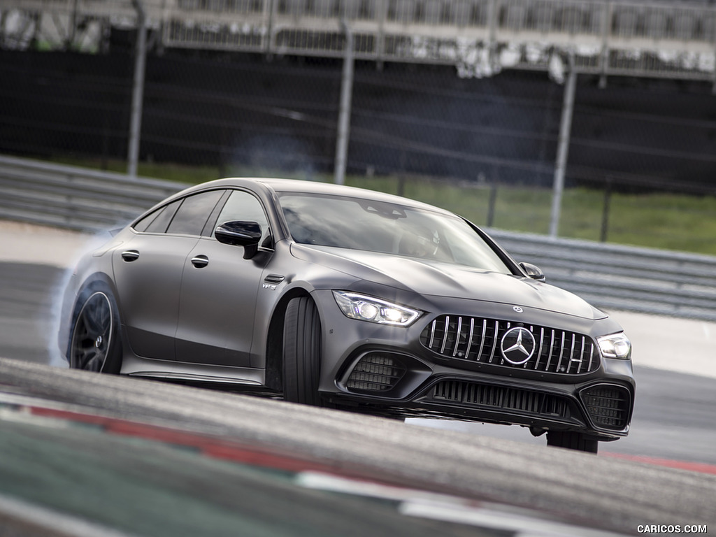 2019 Mercedes-AMG GT 63 S 4MATIC+ 4-Door Coupe - Front Three-Quarter