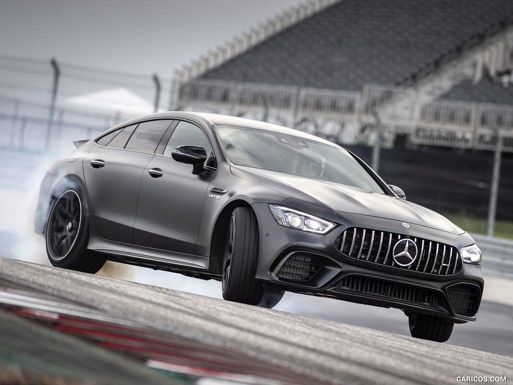 2019 Mercedes-AMG GT 63 S 4MATIC+ 4-Door Coupe - Front Three-Quarter