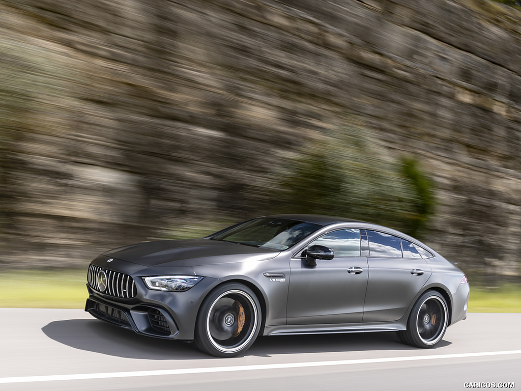 2019 Mercedes-AMG GT 63 S 4MATIC+ 4-Door Coupe - Front Three-Quarter