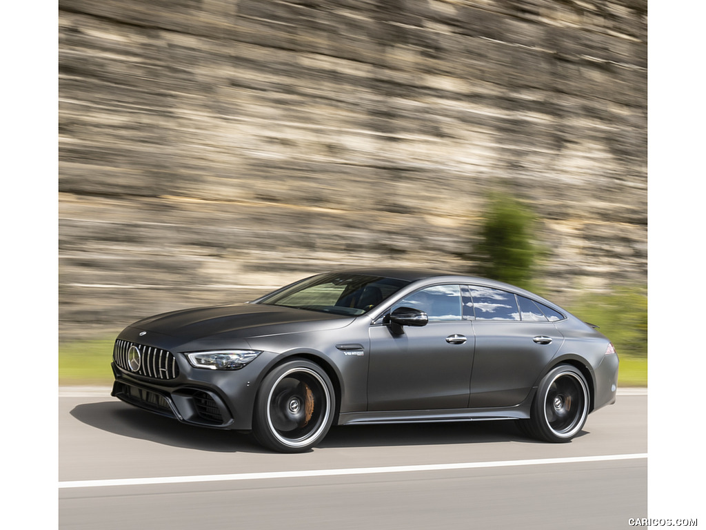 2019 Mercedes-AMG GT 63 S 4MATIC+ 4-Door Coupe - Front Three-Quarter