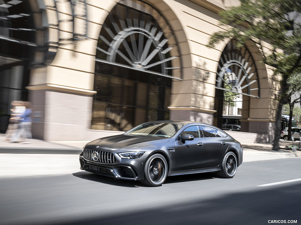 2019 Mercedes-AMG GT 63 S 4MATIC+ 4-Door Coupe - Front Three-Quarter