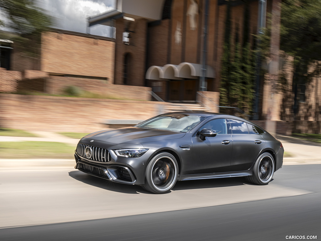 2019 Mercedes-AMG GT 63 S 4MATIC+ 4-Door Coupe - Front Three-Quarter