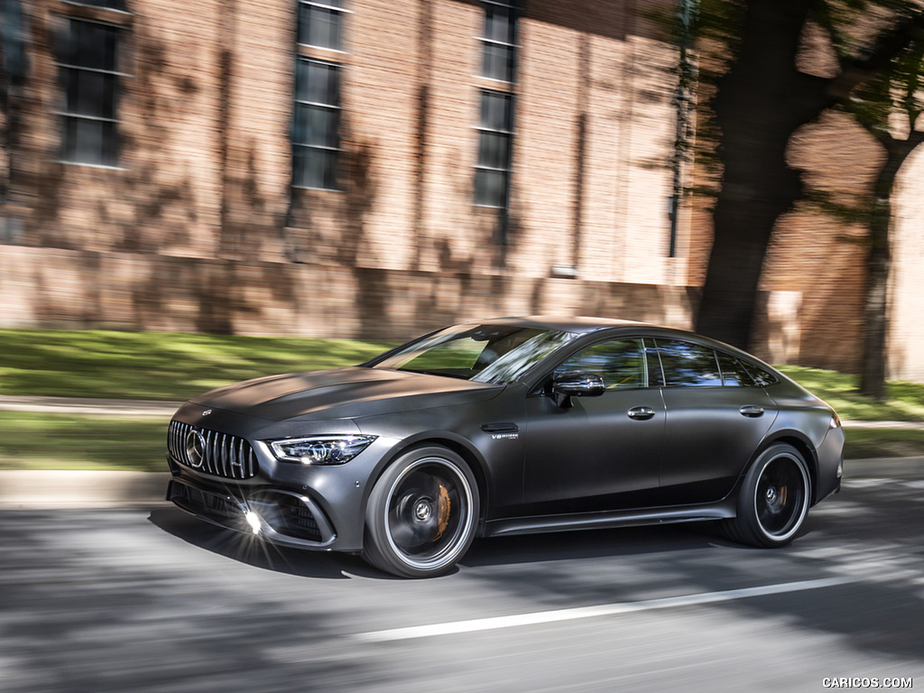 2019 Mercedes-AMG GT 63 S 4MATIC+ 4-Door Coupe - Front Three-Quarter