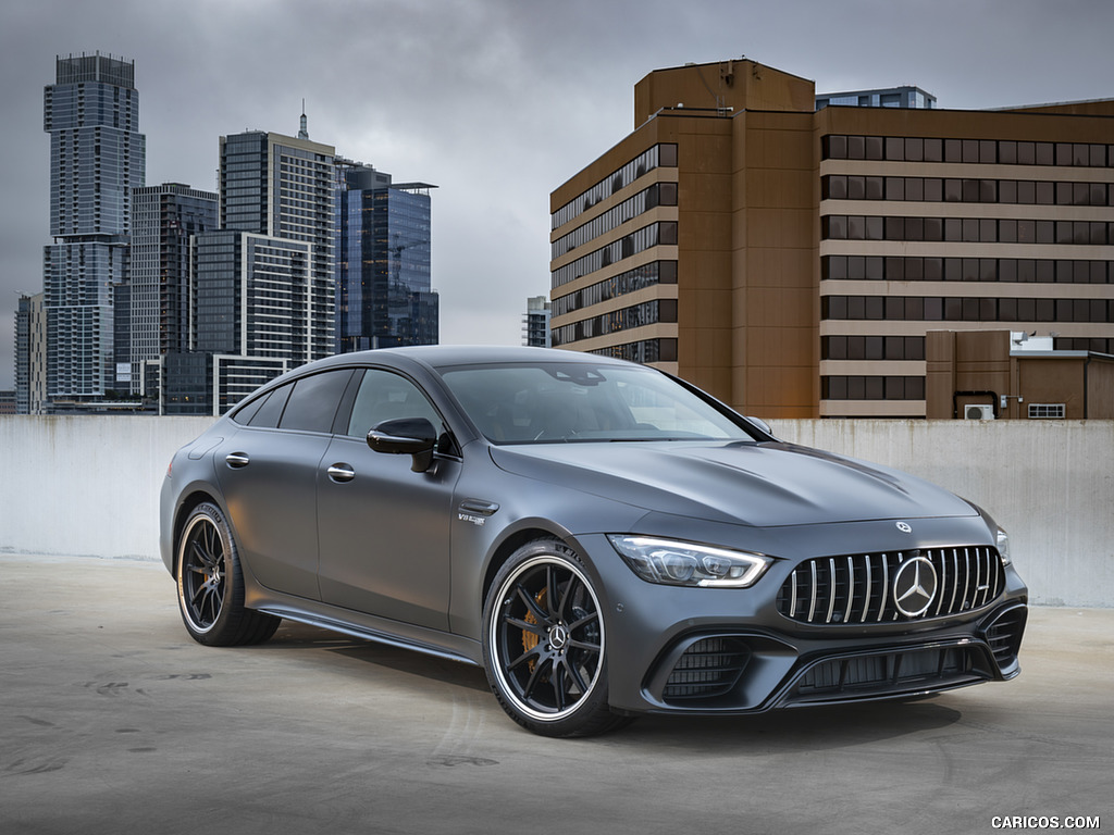 2019 Mercedes-AMG GT 63 S 4MATIC+ 4-Door Coupe - Front Three-Quarter