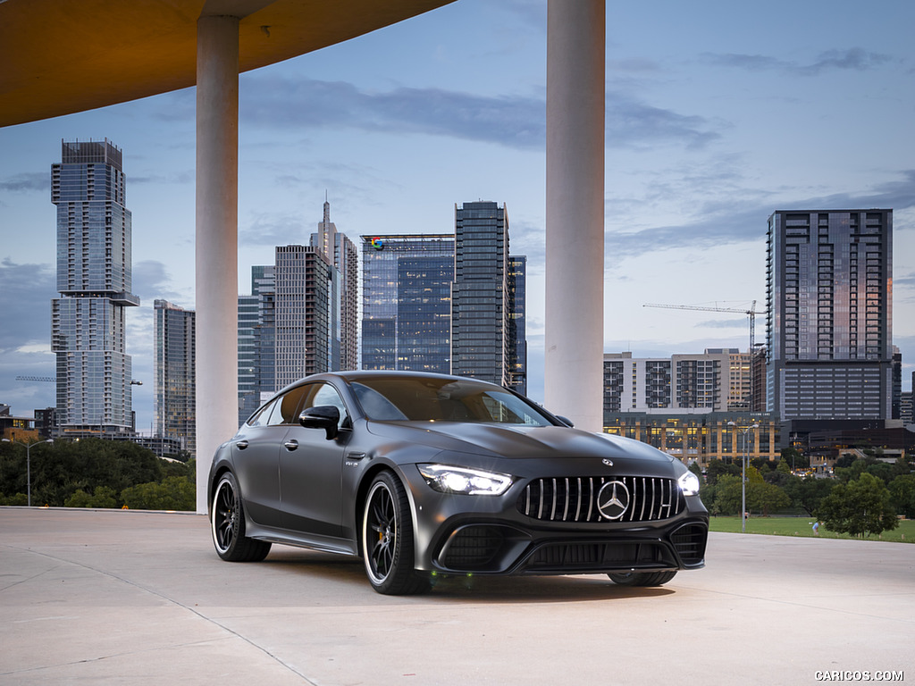 2019 Mercedes-AMG GT 63 S 4MATIC+ 4-Door Coupe - Front Three-Quarter