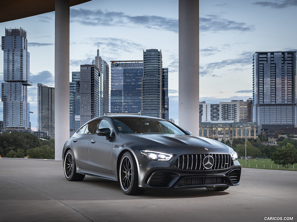 2019 Mercedes-AMG GT 63 S 4MATIC+ 4-Door Coupe - Front Three-Quarter