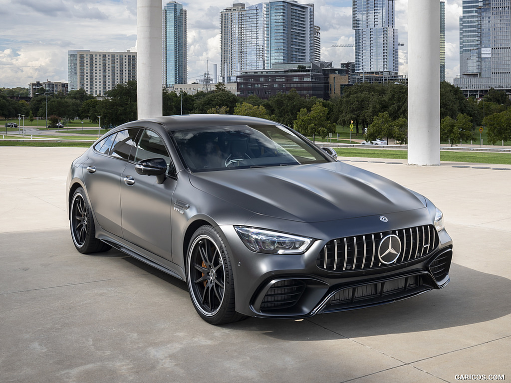 2019 Mercedes-AMG GT 63 S 4MATIC+ 4-Door Coupe - Front Three-Quarter