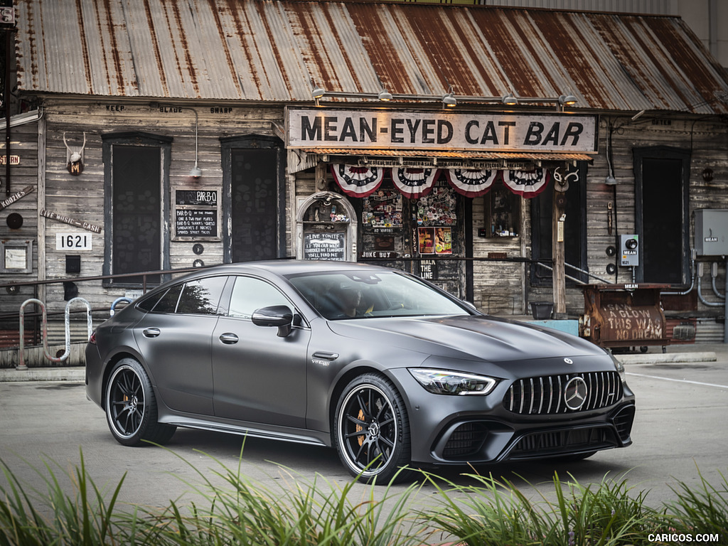 2019 Mercedes-AMG GT 63 S 4MATIC+ 4-Door Coupe - Front Three-Quarter